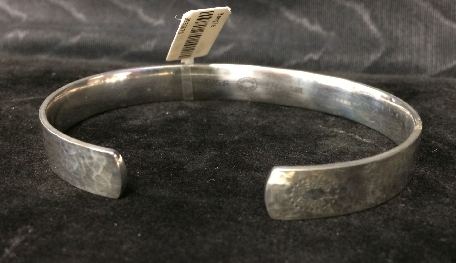 GEORG JENSEN 925 sterling silver bangle RRP £260 (please note this lot is subject to vat) - Image 2 of 3