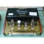 A retro Yaqin MC-84L valve amplifier,