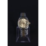 A lady's bi-metal Rolex Oyster Perpetual Date-Just wristwatch