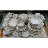 Two Crown Staffordshire part tea sets,