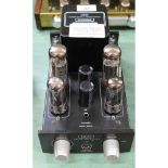 A retro Guanchang hi-fi valve amplifier,