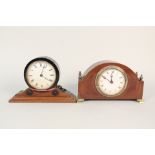 Two Victorian eight day clocks