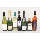 Wine and spirits to include Cointreau, Cremant de Loire,