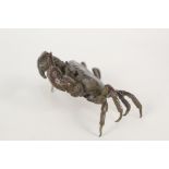 A Japanese bronze crab,