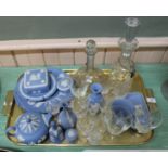 Wedgwood Blue Jasperware china,