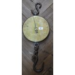 Salter brass dial weighing scales