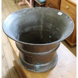 A 19th Century industrial copper pail