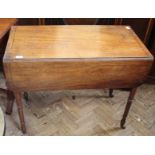 A 19th Century mahogany drop leaf table