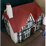 A half timbered dolls house