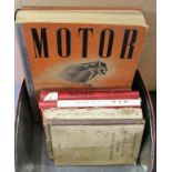 Motorcycle manuals including BSA, Triumph,