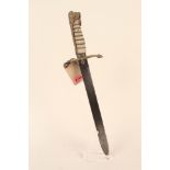 An early 19th Century British Naval midshipmans dirk,