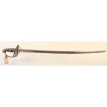 A Victorian model 1822 British Infantry Officers sword (no scabbard)