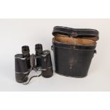 A pair of German WWII era binoculars marked E.