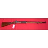 A two band (Volunteer) muzzle loading rifle by Parker Hale in .