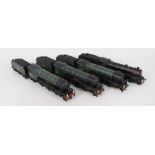 Four Bachmann 00 gauge locos and tenders, 61026, 60800,