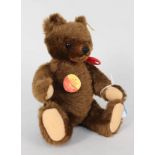 A Steiff brown original teddy bear