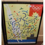 A 1992 Barcelona Olympics poster,