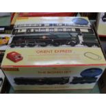 A boxed Hornby Orient Express set