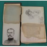 Two WWI era diaries with some period pictures