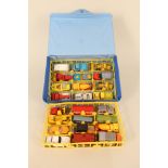 Matchbox Superfast case and contents