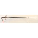 An early Victorian British model 1827 Rifle Brigade Officers sword,