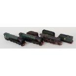 Three Hornby 00 gauge locos and tenders, 48705,