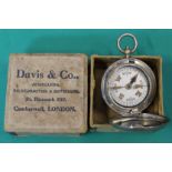 A 1917 dated 'Dennison' pocket compass