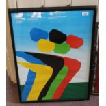 A 1992 Barcelona Olympics poster,