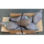 A box of decoys