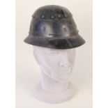 A WWII era British Civil Defence/miners utility helmet
