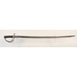 A British model 1853 Cavalry Troopers sword by Reeves & Co (no scabbard)