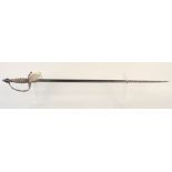 A British mid 18th Century 'small' sword (no scabbard)