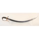 A British Yeomanry Light Cavalry sabre circa 1800 (as found and no scabbard)