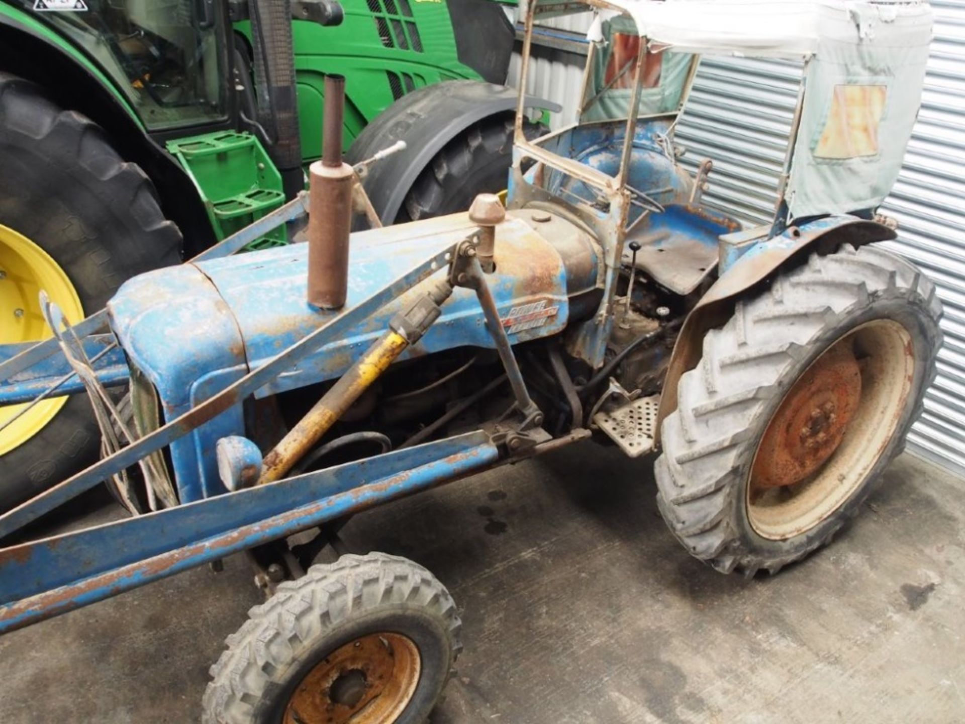 1960 Fordson Power Major with loader (No V5) - No VAT - Image 2 of 4