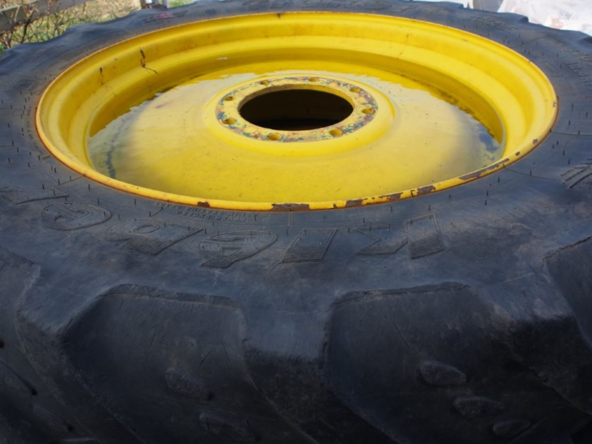 Set of Row crop wheels and tyres ex John 6430 from 320/82-32 Kleber Rear 340/85-46 Michelin - Image 2 of 2