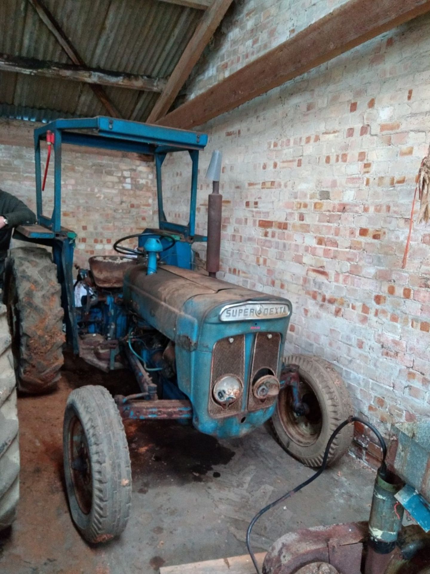 1964 Fordson Super Dexta 2wd Tractor, Licence Reg No.