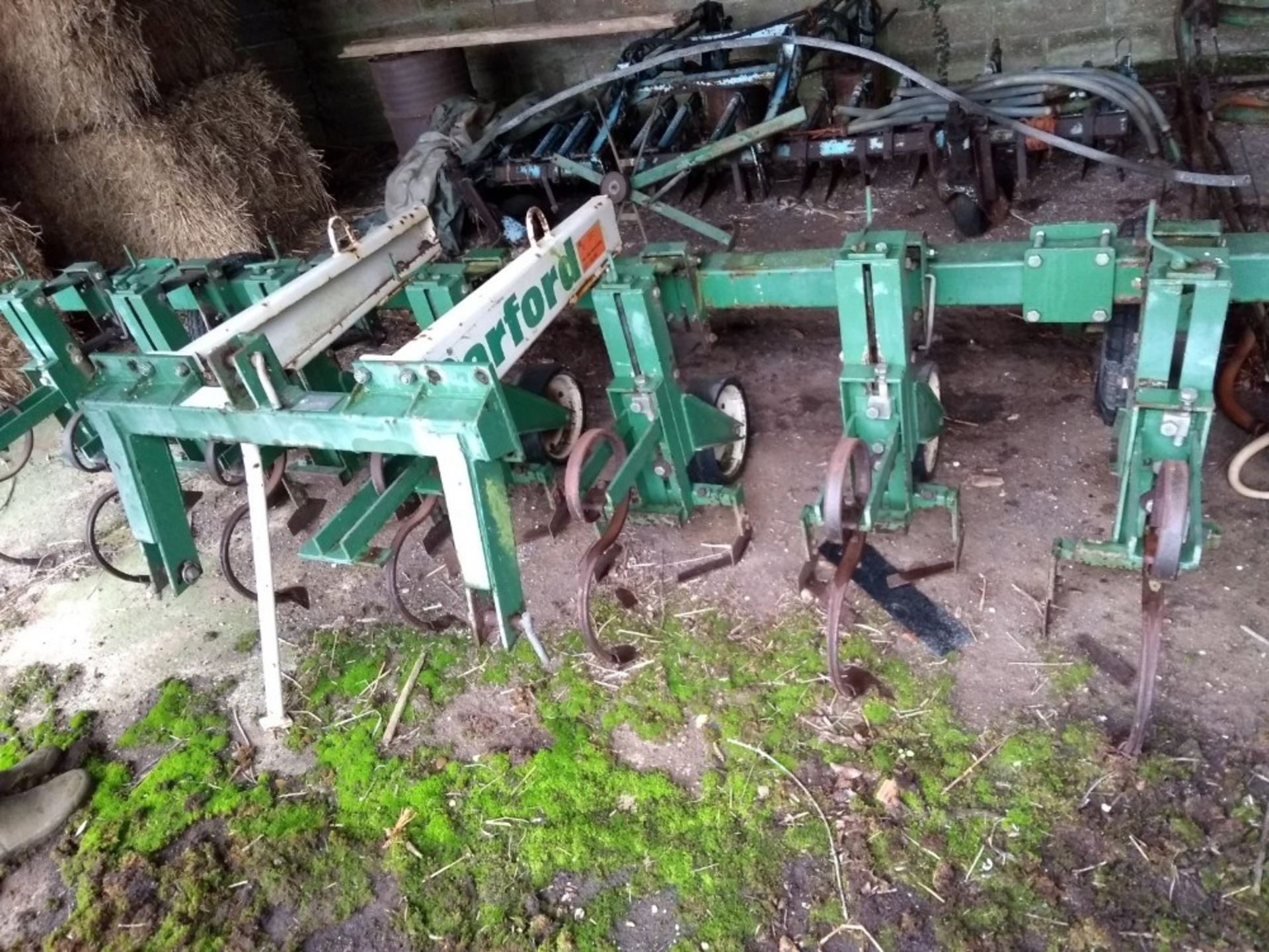 Garford 6 row hoe SN 94011208 and spares