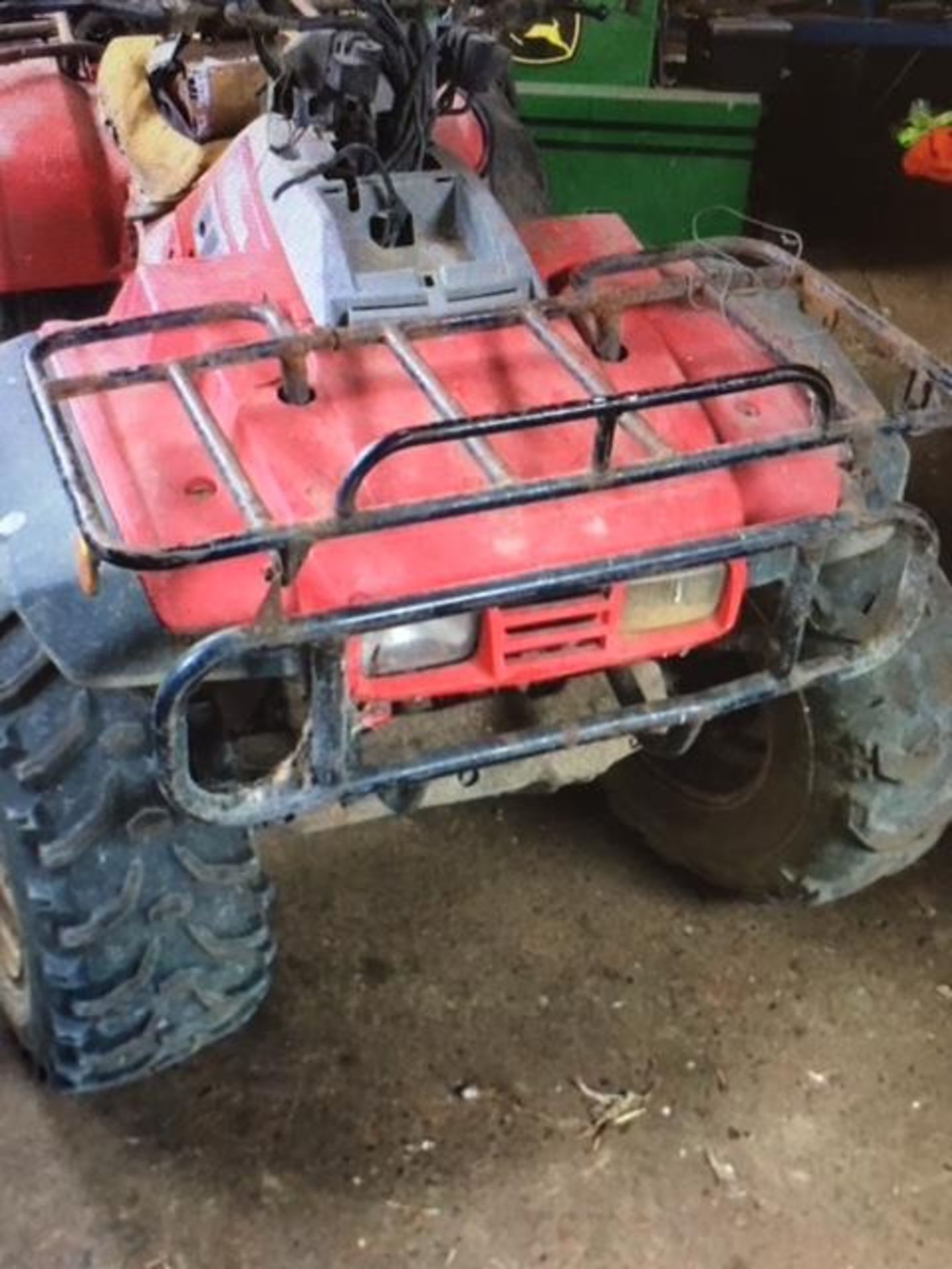 Honda 350 ATV plus canopy, petrol, year of manufacture: early 90's, - Image 3 of 4