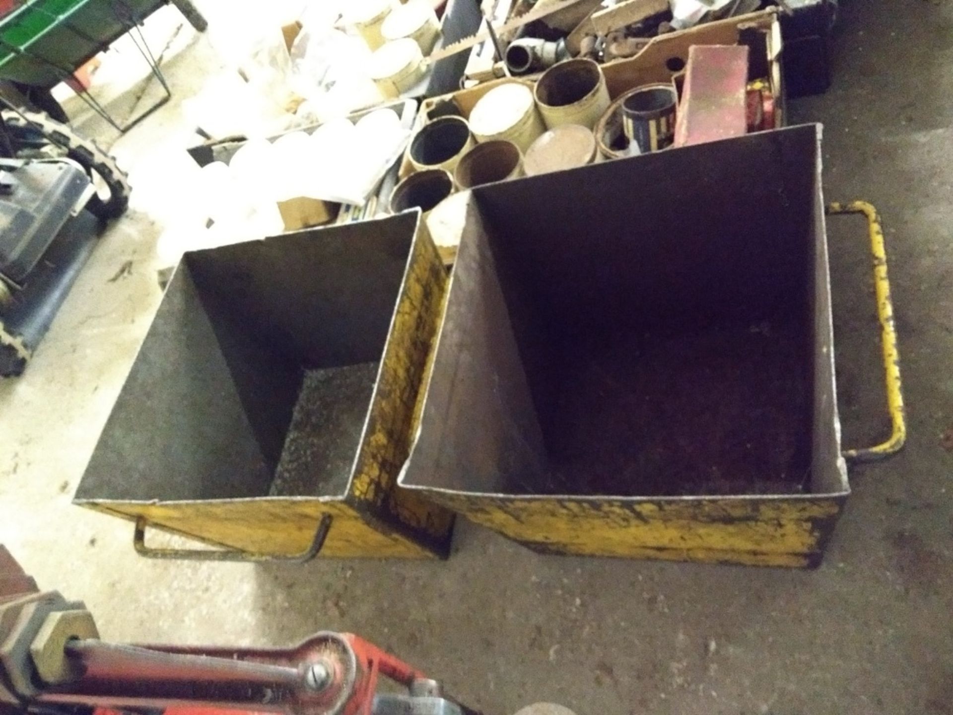 2 x Metal Tubs