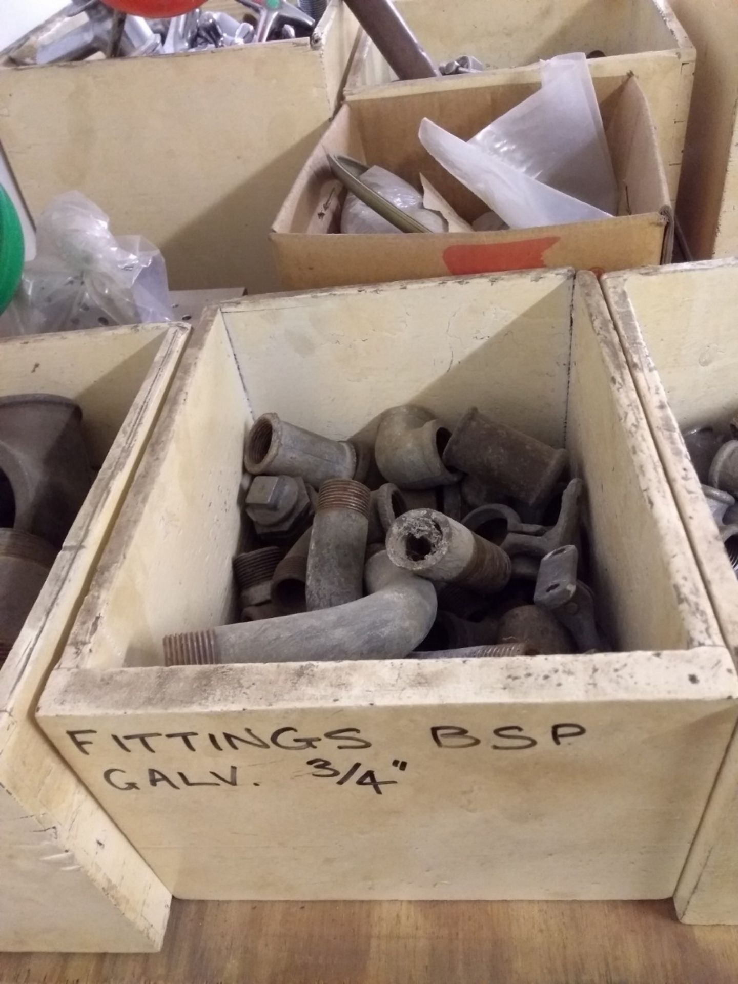 5 x Boxes of various BSP fittings, - Image 2 of 5