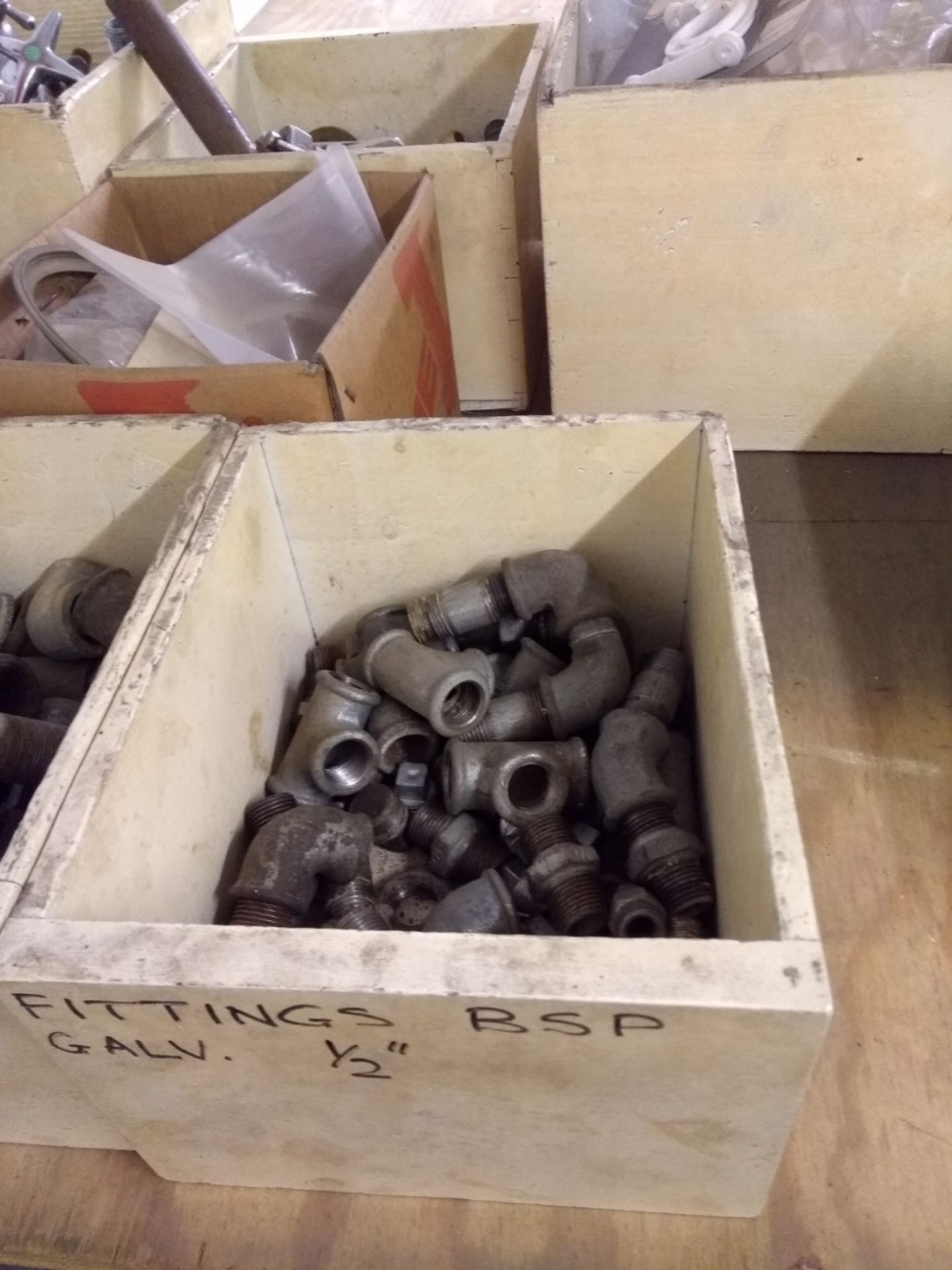 5 x Boxes of various BSP fittings, - Image 3 of 5