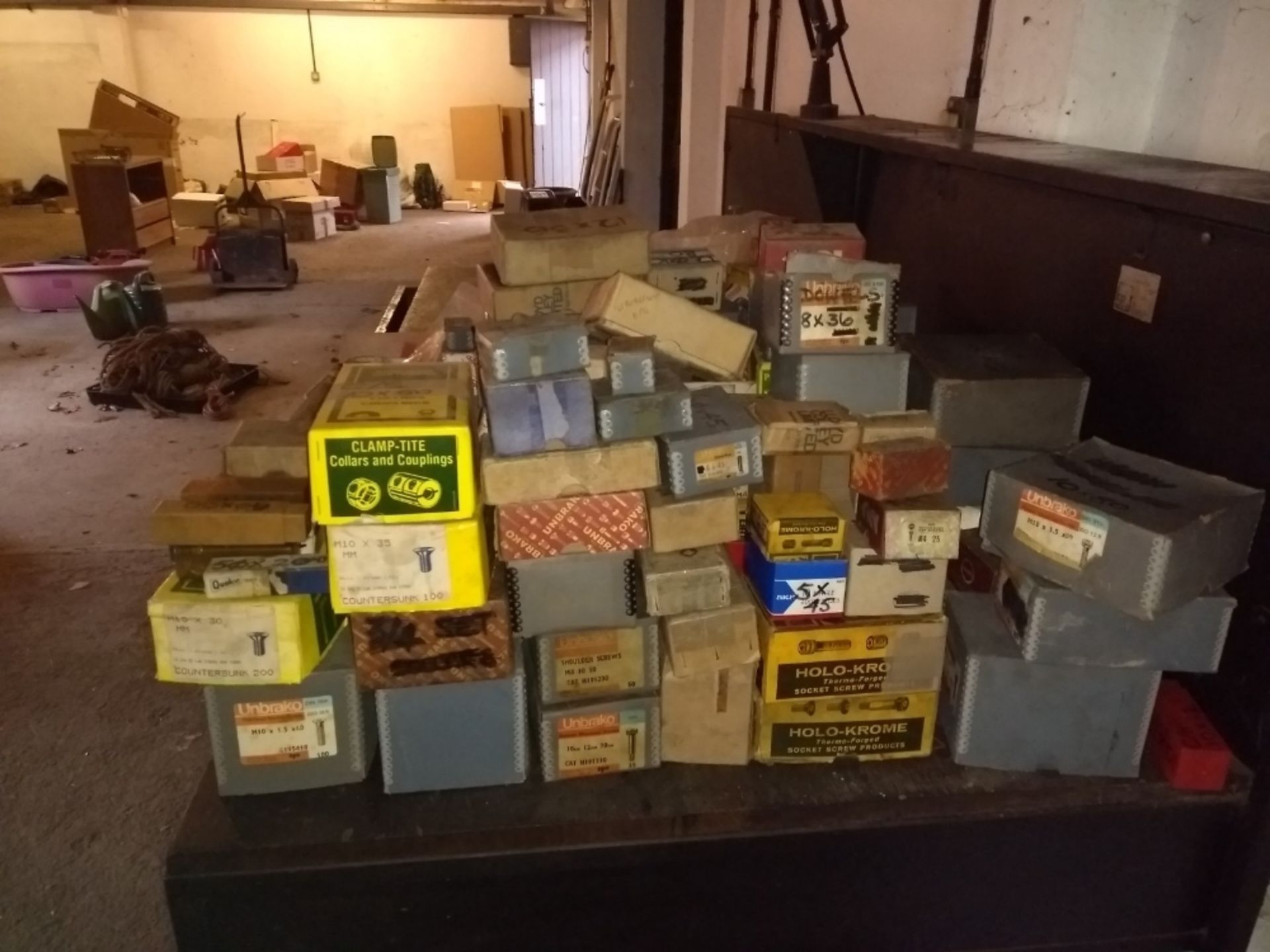 Numerous Boxes of Plastic wall plugs, masonry anchors, cap screws, - Image 2 of 2