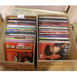 Two boxes of LP's including hip hop,