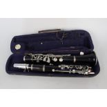 A cased Richard Kenworth clarinet