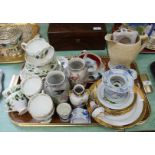 An Everglades part tea set, continental fruit set,