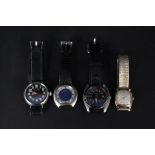 Various gents wristwatches, Seiko,