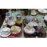 Various tea wares,