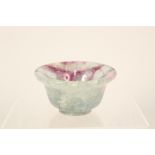 A rock crystal bowl,