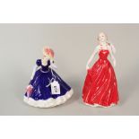 Boxed Royal Doulton Pretty Ladies figurines,