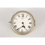 A Smiths 8 day brass ships clock